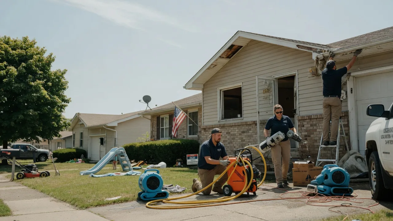 Water Damage Restoration in Edwardsport, IN near me
